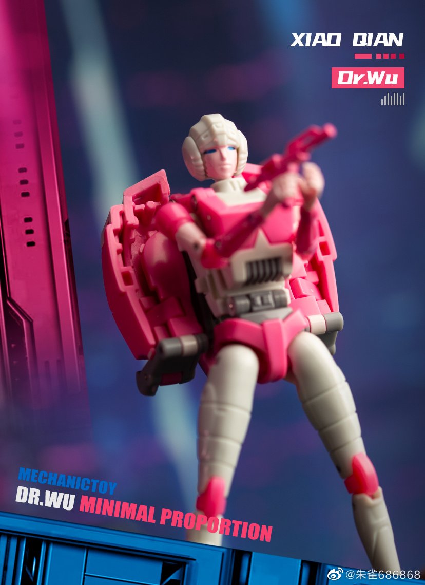 Dr.Wu & Mechanic Toys MS-30 MS30 Amie (Arcee) Mech Fans Toys